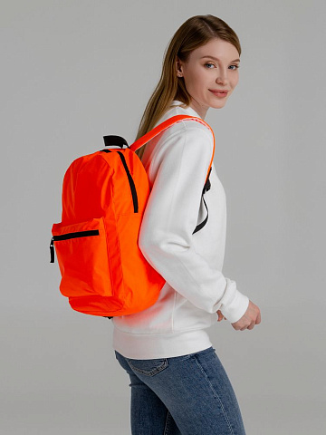 Рюкзак Manifest Color из светоотражающей ткани, оранжевый - рис 8.