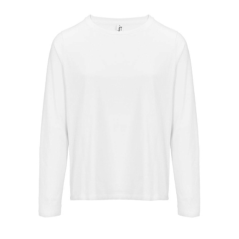 Футболка с длинным рукавом женская Monarch Women, белая - рис 2.