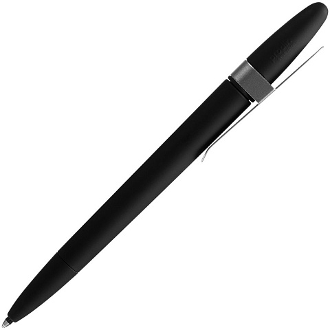 Ручка шариковая Prodir DS5 TSR Metal Clip, черная - рис 5.
