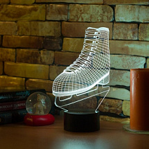 3D лампа Фигурный конёк