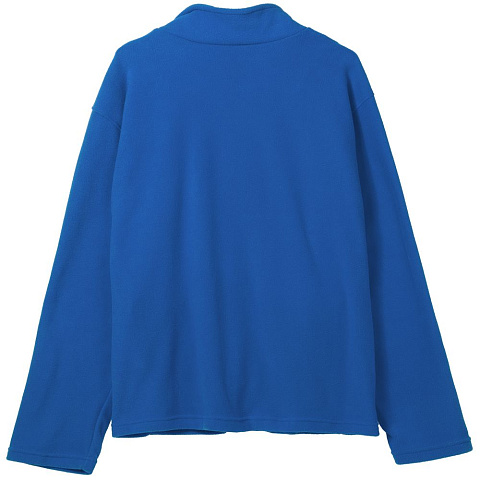 Куртка флисовая унисекс Manakin, ярко-синяя - рис 3.
