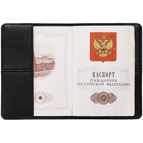 Обложка для паспорта dotMODE, черная - рис 4.