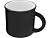 Bari керамическая кружка объемом 240 мл, сплошной черный - миниатюра