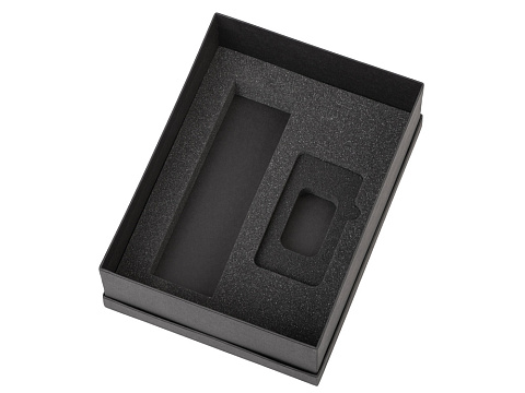 Подарочный набор с термосом и повербанком С2, красный - рис 3.