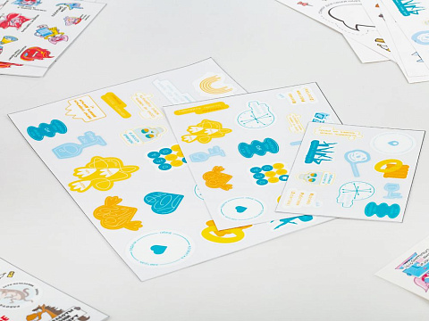 Наклейки UV-DTF Stiker Pack на заказ, L - рис 5.