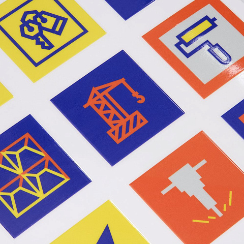 Стикерпак UV-DTF Industry, строительство - рис 3.