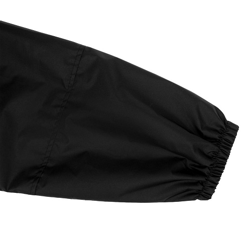 Дождевик-анорак Hard Work, укороченный, черный, единый размер - рис 7.