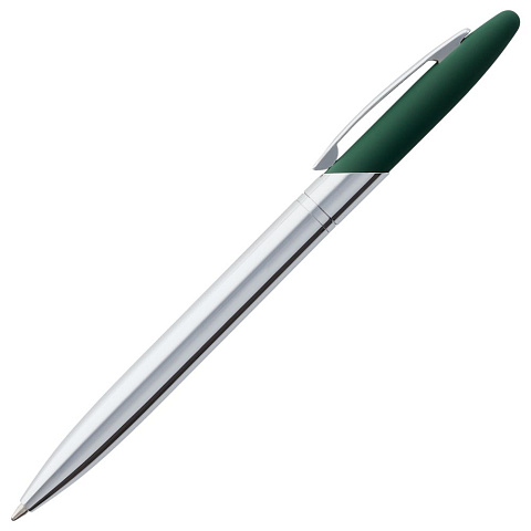 Ручка шариковая Dagger Soft Touch, зеленая - рис 3.
