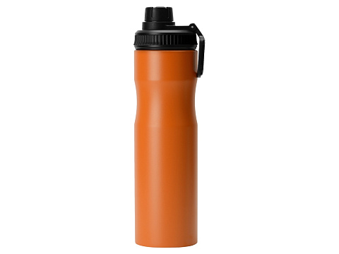 Бутылка для воды Supply Waterline, нерж сталь, 850 мл, оранжевый/черный - рис 7.