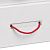 Ручка Corda для коробки M, ярко-красная (алая) - миниатюра - рис 3.