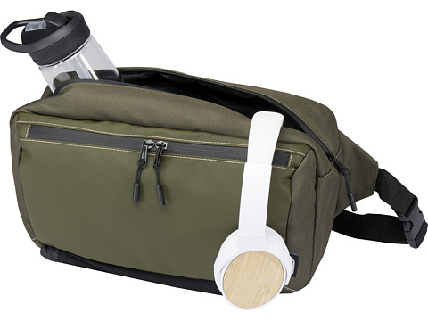 Roam модульная сумка-слинг из переработанных материалов, сертифицированных согласно GRS - Зеленый - рис 4.