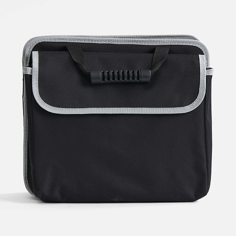 Органайзер в багажник с сумкой-холодильником Arranger, черный с серым - рис 3.