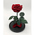 Красная роза в колбе (средняя) - миниатюра - рис 2.