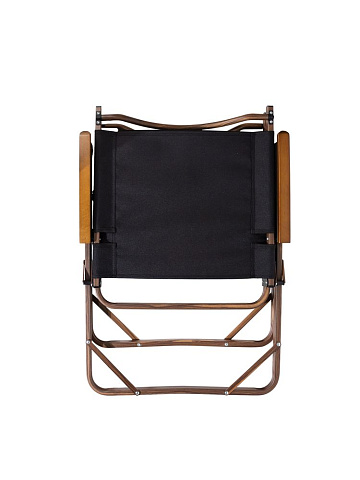 Стул MW02 складной, черный, темное дерево - рис 5.