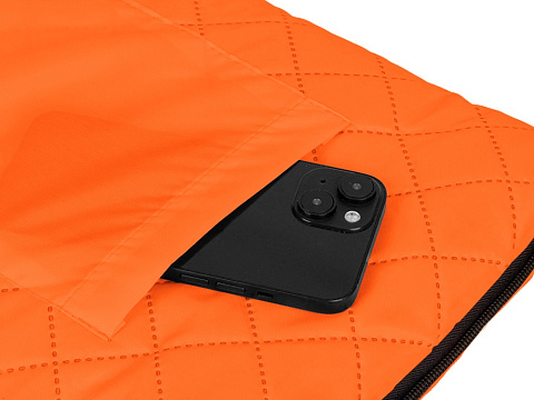 Плед для пикника Ridge, 115 х 140 см, оранжевый - рис 6.