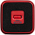 Беспроводная колонка с подсветкой логотипа Glim, красная - миниатюра - рис 8.