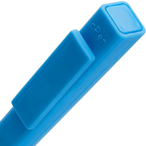 Ручка шариковая Swiper SQ Soft Touch, голубая - рис 5.