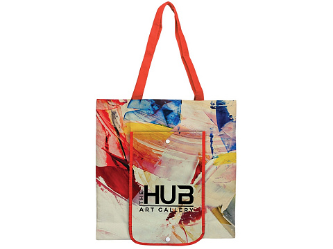 Складная сумка для шопинга с возможностью полноцветной печати - рис 3.