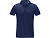 Мужская стильная футболка поло с короткими рукавами Deimos, темно-синий - миниатюра - рис 2.