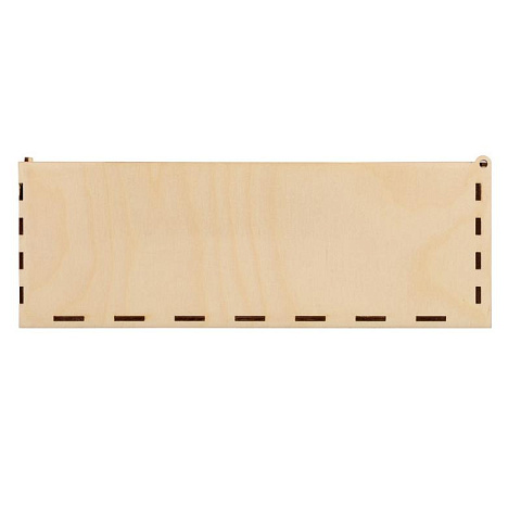Деревянная подарочная коробка "Лист" (31х15 см) - рис 5.