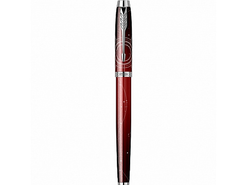 Перьевая ручка Parker IM Royal SE The Last Frontier Space CT, перо: F, цвет чернил: blue, в подарочной упаковке. - рис 4.