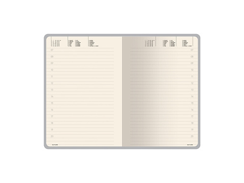 Ежедневник А5 Megapolis Slim flex, красный - рис 11.