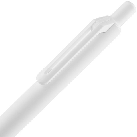 Ручка шариковая Cursive Soft Touch, белая - рис 6.