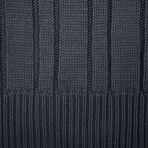 Шарф Knit Beat, серый (графит) - рис 4.