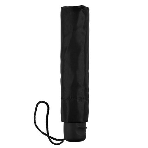 Зонт складной Basic, черный - рис 4.