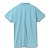 Рубашка поло мужская Spring 210, бирюзовая - миниатюра - рис 3.