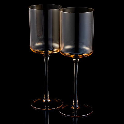 Набор из 2 бокалов для вина Golden Days - рис 2.