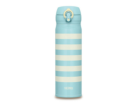 Термос из нерж. стали тм THERMOS JNL-502-WBD ,SS V.Insulated Flask,500ml, голубой - рис 2.