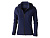 Куртка софтшел Langley женская, темно-синий - миниатюра
