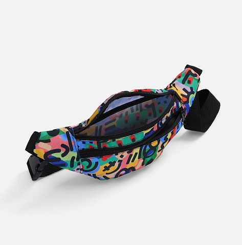 Сумка поясная Bolsana с передним карманом с печатью на заказ - рис 5.