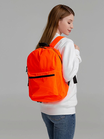 Рюкзак Manifest Color из светоотражающей ткани, оранжевый - рис 9.