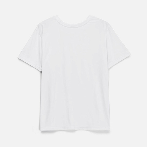 Футболка унисекс Senti, белая - рис 3.