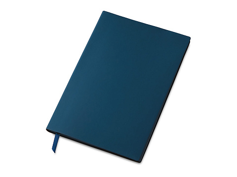 Блокнот C1 софт-тач, гибкая обложка, 128 листов, темно-синий