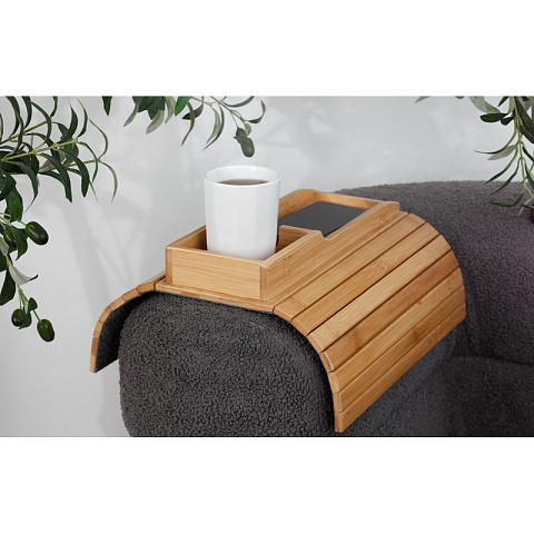 Органайзер-подставка "Tray", цвет натуральный - рис 3.