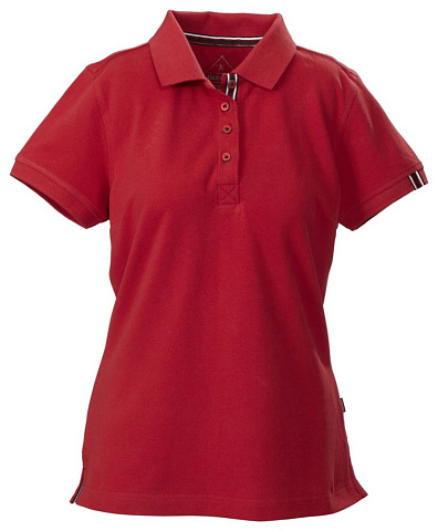 Рубашка поло женская Avon Ladies, красная - рис 2.