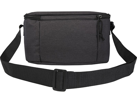 Tundra сумка-холодильник на 6 банок из переработанного РЕТ-пластика - Heather Charcoal - рис 3.