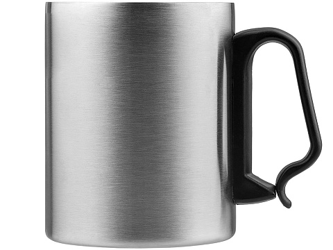 Стальная кружка с двойными стенками Climber Max, 450 мл, черный - рис 3.