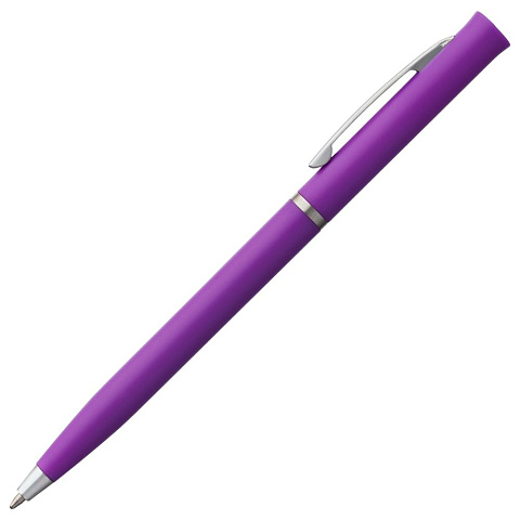 Ручка шариковая Euro Chrome,фиолетовая - рис 3.