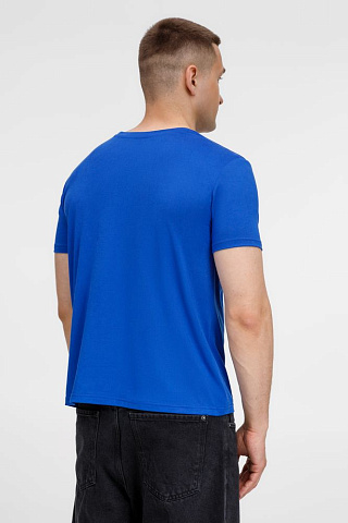 Футболка унисекс Senti, ярко-синяя - рис 10.