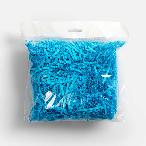 Бумажный наполнитель Chip, светло-синий - рис 3.