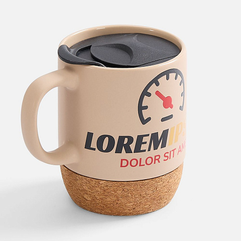 Кружка с пробковой подставкой Corky Walk на заказ - рис 9.