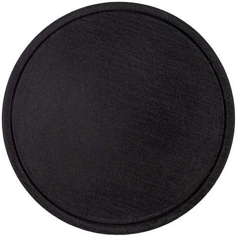 Лейбл из ПВХ Dzeta Round, L, черный - рис 2.