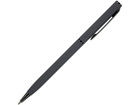 Ручка шариковая автоматическая BrunoVisconti® PALERMO цвет корпуса графитовый, soft-touch, 0.7 мм