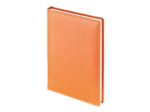 Ежедневник А5 датированный Velvet 2026, оранжевый