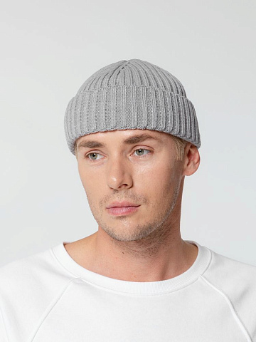 Шапка Hipsta, серебрито-серый меланж - рис 6.