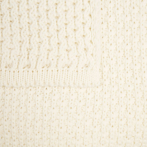 Плед Serenita, молочно-белый - рис 4.